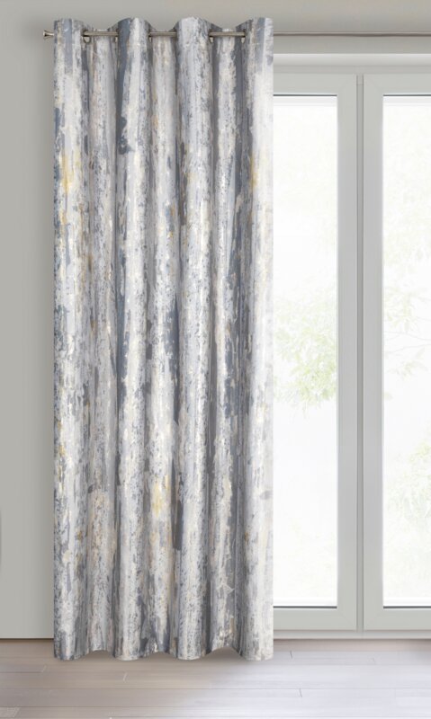 Zasłona gotowa Grace szara 140 x 250 cm – zaciemniająca i stylowa