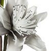 Kwiat sztuczny Flore srebrny 85 cm – idealny do wazonu