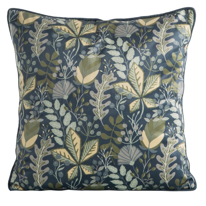 Poszewka welwetowa Velvet 107 granatowa 45 X 45 cm – aksamitna w dotyku