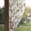 Zasłona gotowa Garden2 biała 155 x 260 cm – ochrona przed wiatrem