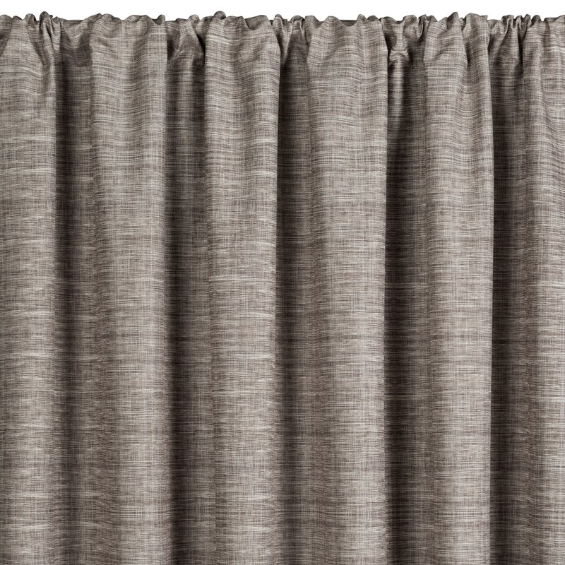 Zasłona gotowa Garden brązowa 155 x 200 cm – zaciszny kącik