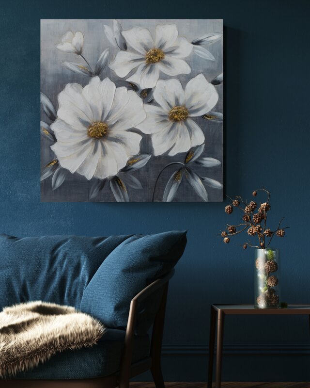 OBRAZ 633 80 X 80 CM POPIELATY