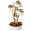 Ozdoba świąteczna biała 15 x 19 cm – pięknie zdobi