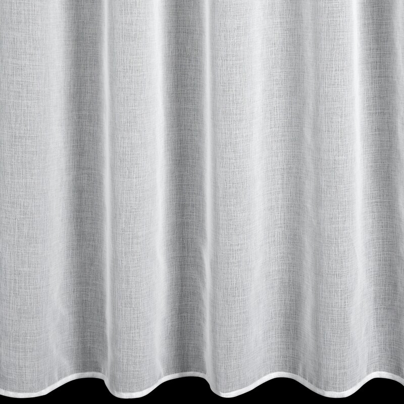 Firana gotowa Kira biała 140 x 270 cm – rozświetla wnętrze