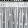 Firana gotowa biała 400 x 160 cm – rozjaśnia wnętrze