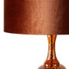 Lampa podłogowa Liliana miedziana O 46 X 163 CM – przytulna atmosfera
