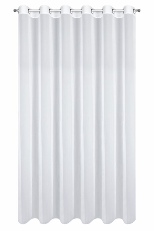 Firana gotowa Arleta biała 350 x 270 cm – przepuszcza światło