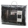 Narzuta welwetowa BLINK 5 czarna 200 x 220 cm – dodaje przytulności