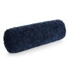 Poszewka dekoracyjna bukla granatowa 45 x 15 cm – stylowe uzupełnienie