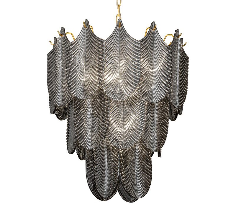 Lampa sufitowa Meli grafitowa O 50 x 150 cm – stworzy nastrój