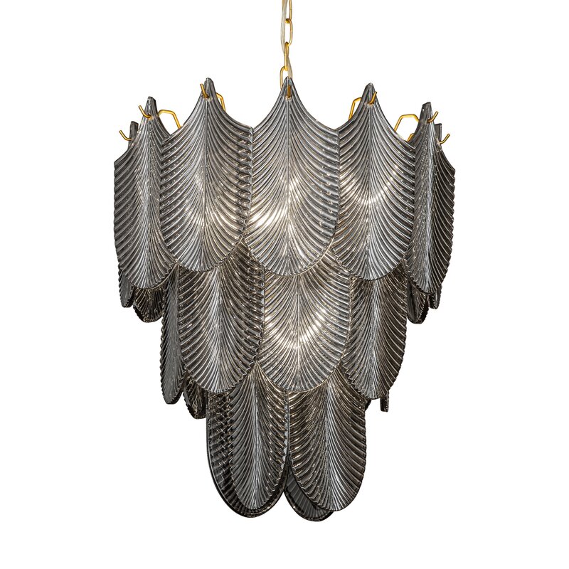 Lampa sufitowa Meli grafitowa O 50 x 150 cm – stworzy nastrój