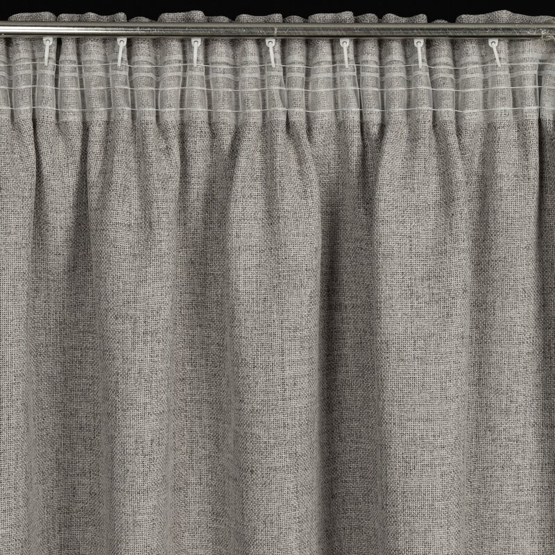 Zasłona gotowa JULA2 ciemnobeżowa 140 x 270 cm – wprowadza spokój