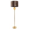 Lampa podłogowa Leona ceglasta O 46 x 165 cm – tworzy ciepłą atmosferę
