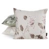 Poszewka bawełniana Spring 45 beżowa 40 X 40 cm – z kwiatowym wzorem