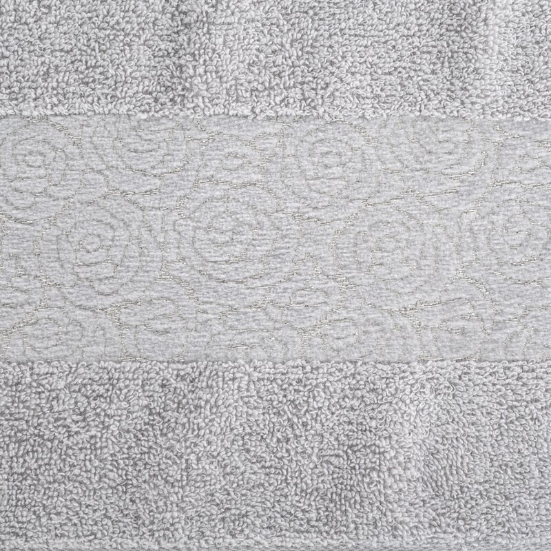 Ręcznik Iris srebrny 70 X 140 cm – miękki i chłonny