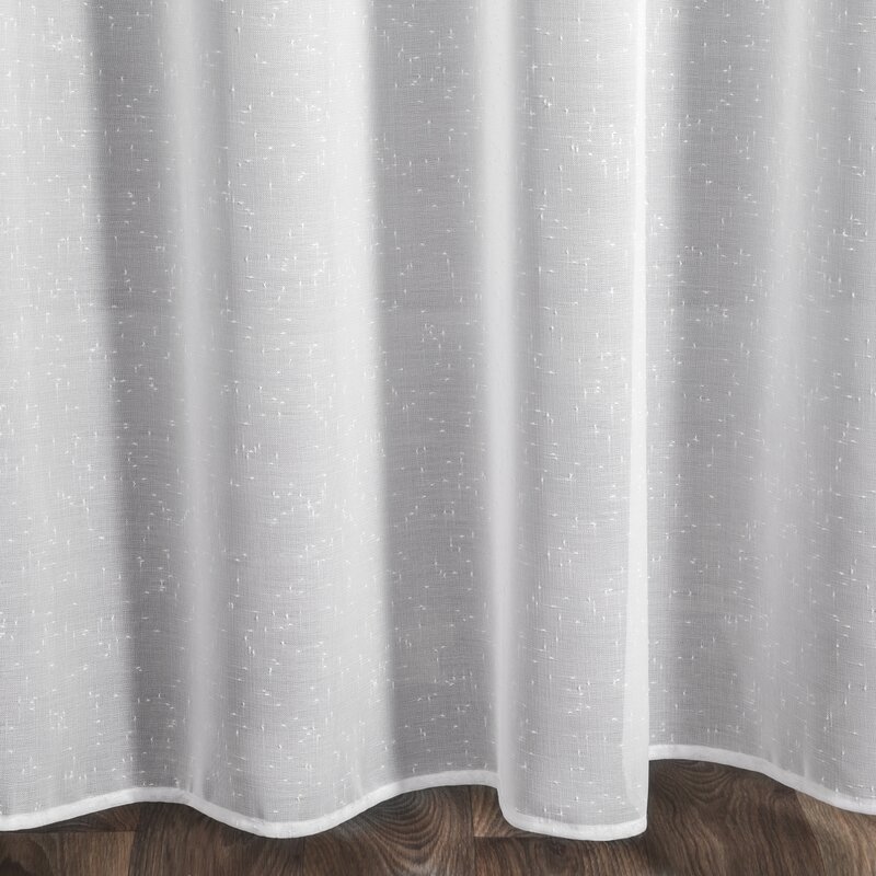 FIRANA GOTOWA ANGELA 140 X 250 CM BIAŁY