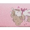 Ręcznik dziecięcy BABY43 różowy 50 X 90 cm – delikatny dla skóry