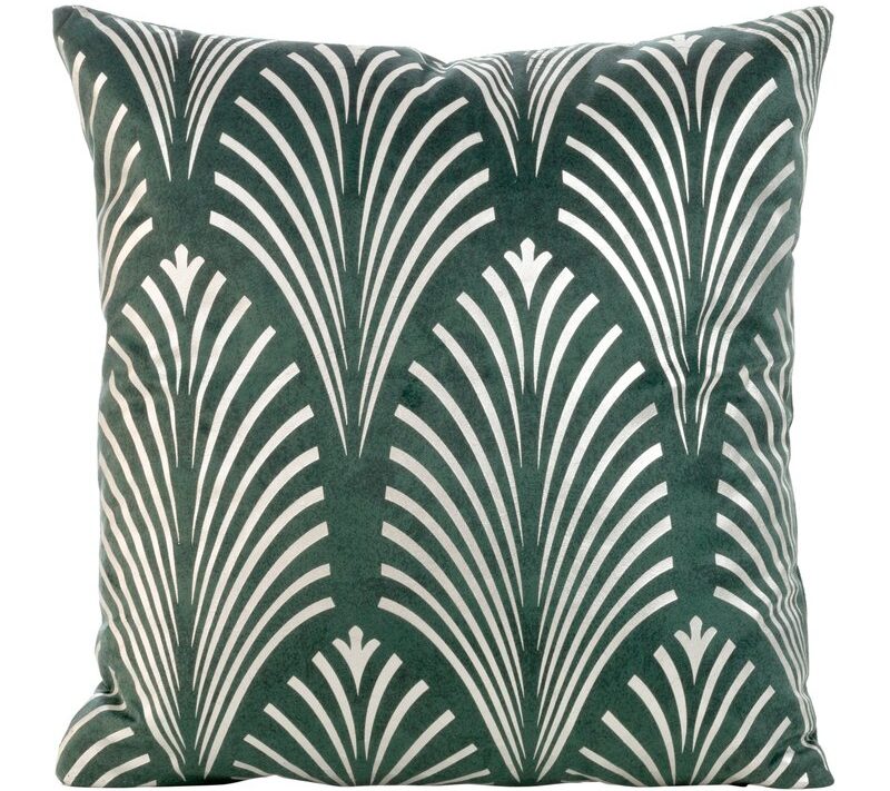 Poszewka Blink 27 ciemnomiętowa 45 x 45 cm – doda blasku wnętrzu
