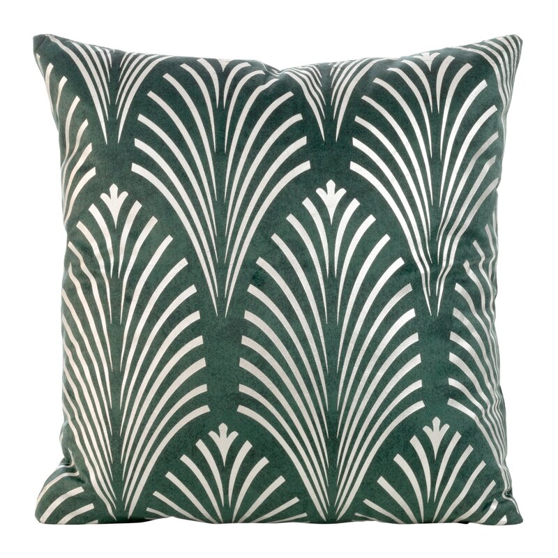Poszewka Blink 27 ciemnomiętowa 45 x 45 cm – doda blasku wnętrzu