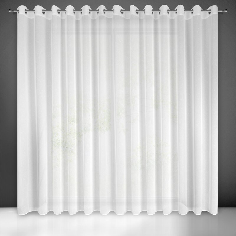 FIRANA GOTOWA ANGELA 300 X 250 CM BIAŁY