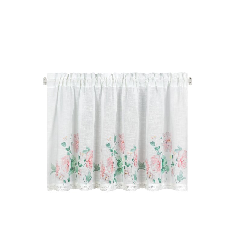 Firana gotowa Asteja biała 150 x 60 cm – rozprasza światło