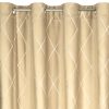 Zasłona dekoracyjna Pierre Cardin Margo beżowa 140 X 250 cm – do salonu i sypialni