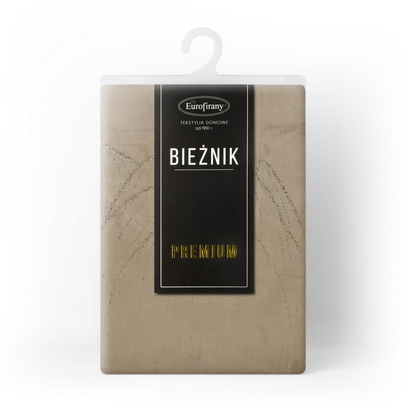 OBRUS BLINK 12 35 X 220 CM BEŻOWY