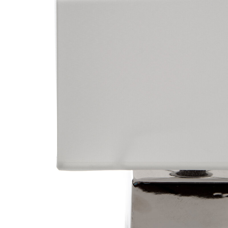 LAMPA DEKORACYJNA BRENDA 15 X 15 X 31 CM BIAŁY