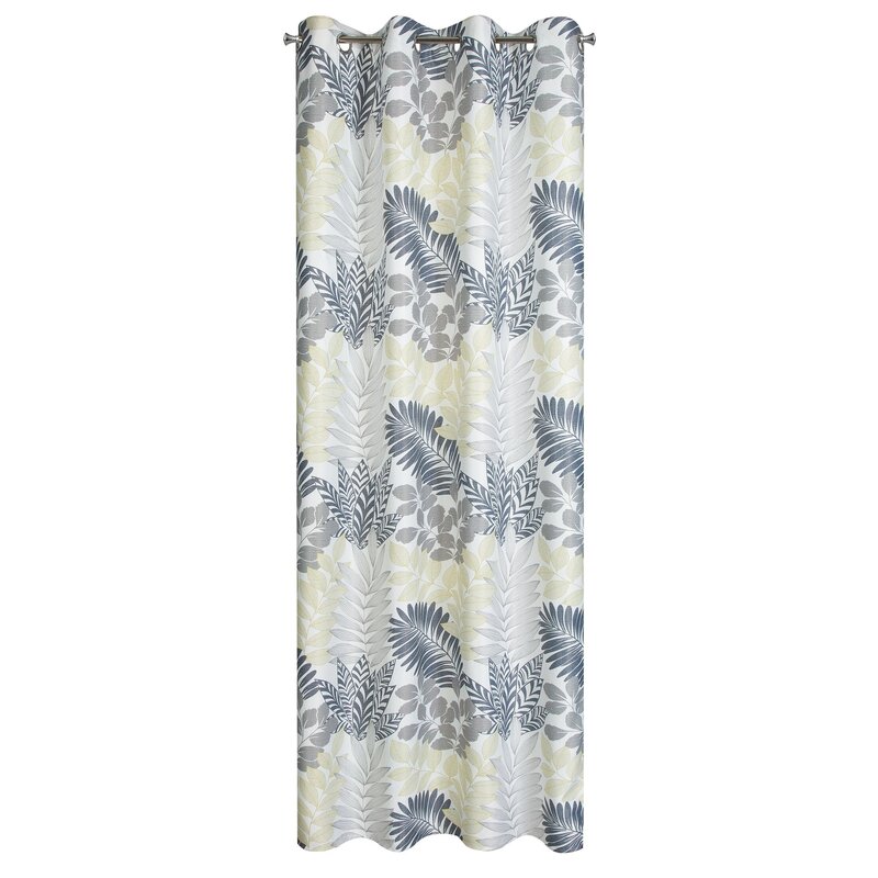 Zasłona gotowa D91 NINA biały 140 x 250 cm – zaciemnia pomieszczenie