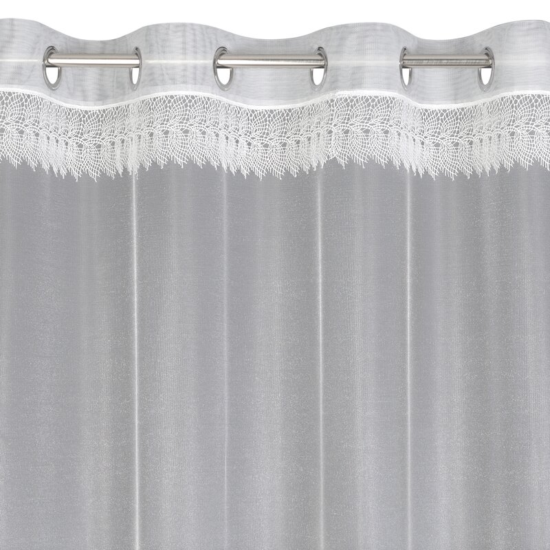 Firana gotowa SARI 1 biała 140 X 250 CM – wniesie lekkość i elegancję