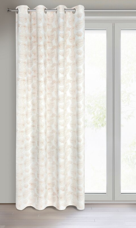 Zasłona gotowa Marigold biała 140 x 250 cm – subtelnie ogranicza światło
