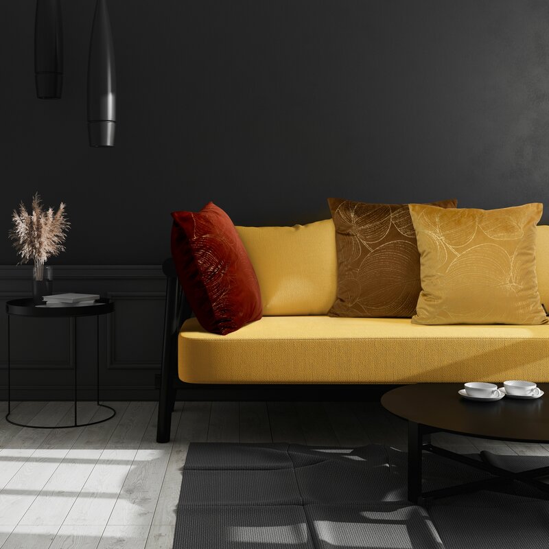 Poszewka Blink ciemnomiętowa 45 x 45 cm – doda blasku wnętrzu