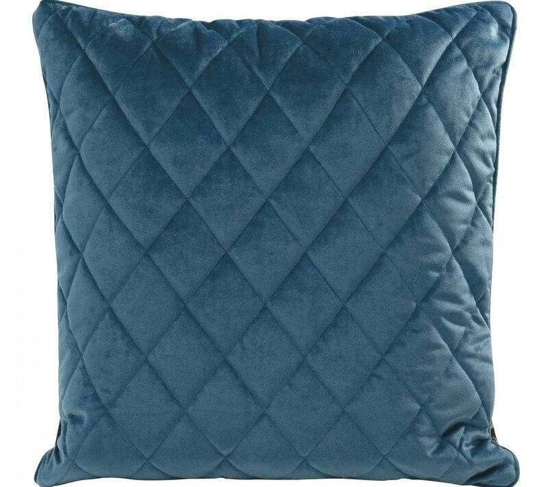 Poszewka Velvet 28 granatowa 50 X 50 cm – miękka z pikowaniem