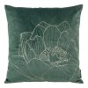 Poszewka BLINK 20 ciemnomiętowa 45 X 45 cm – z subtelnym haftem