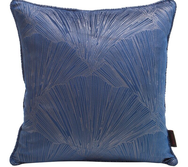 Poszewka welwetowa granatowa 40 x 40 cm – dodaje blasku