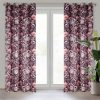 Zasłona gotowa Mirei burgundowa 140 x 250 cm – zaciemnia pomieszczenie