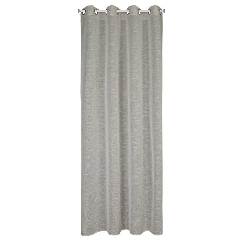 Zasłona gotowa Amari beżowa 140 X 250 cm – delikatnie rozprasza światło