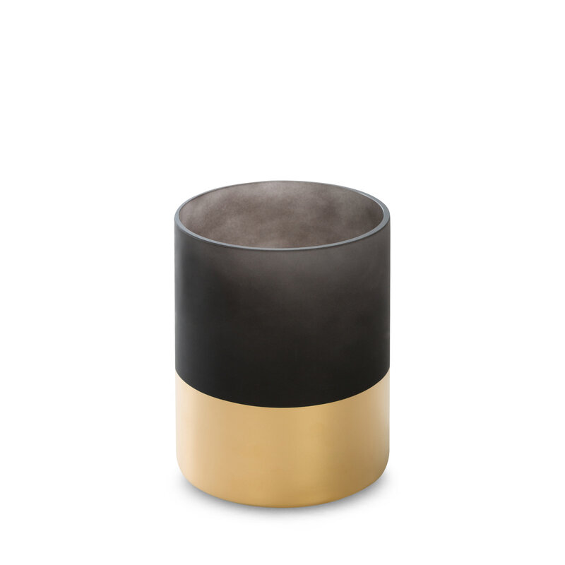 Świecznik LC/VICTORIA7 czarny 12x15 cm – elegancki dodatek do stołu