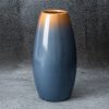 Wazon ceramiczny Nessa niebieski fi 15 x 30 cm – na susze i kwiaty