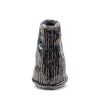 Wazon ceramiczny Edna kremowy 17 x 8 x 41 cm – na suszone kwiaty