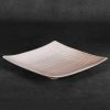 Naczynie dekoracyjne Edna kremowe 27 x 27 x 5 cm – idealne na stół