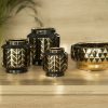 Wazon ceramiczny Emera1 czarny 18 x 19 cm – na susze i kwiaty