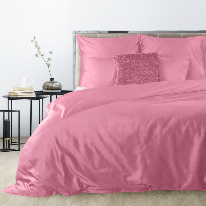 Komplet pościeli Nova3 różowy 180 X 200 cm – ciepła i przytulna