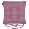 Poduszka na krzesło ADA ciemnoróżowa 40 x 40 x 8 cm – miękkie siedzisko