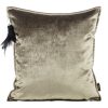 Poszewka velvet niebieska 45 x 45 cm – doda przytulności