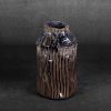 Wazon ceramiczny Alda granatowy 16 x 27 cm – na susze i kwiaty