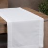 Obrus Ellen biały 40 x 140 cm – doda blasku stołowi