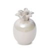 Figurka ceramiczna Simona3 perłowa fi 11 x 16 cm – doda blasku wnętrzu