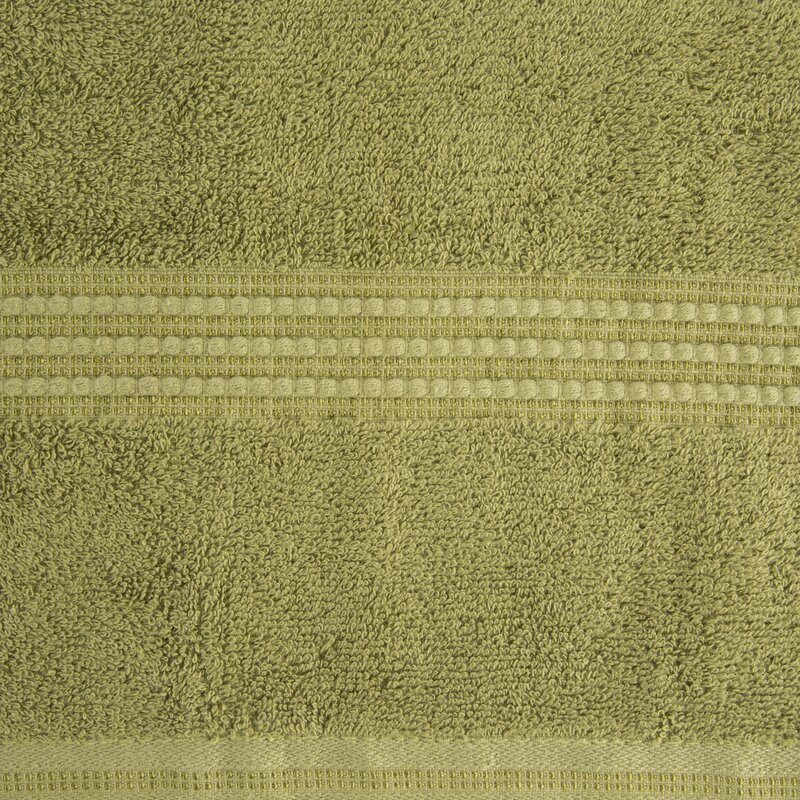 Ręcznik bambusowy OLIWKOWY 50x90 cm – miękki i chłonny
