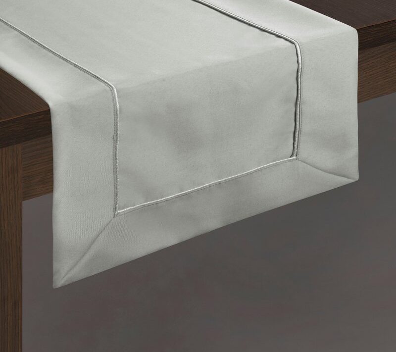 Obrus Madele srebrny 40 X 140 cm – dodaje blasku wnętrzu